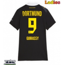Borussia Dortmund Serhou Guirassy #9 Replica Away Shirt Ladies 2026-27 Short Sleeve